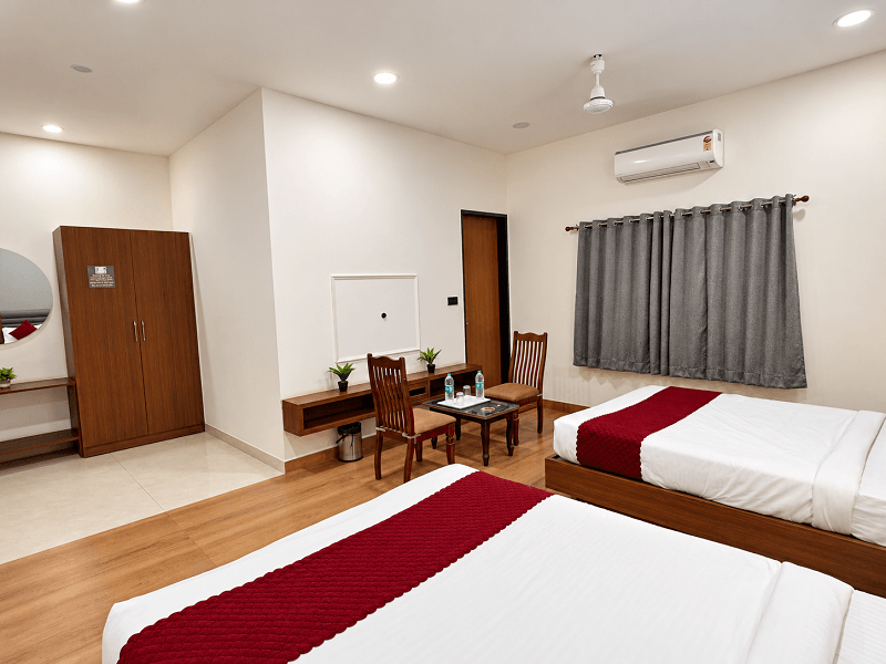 4 bed deluxe room