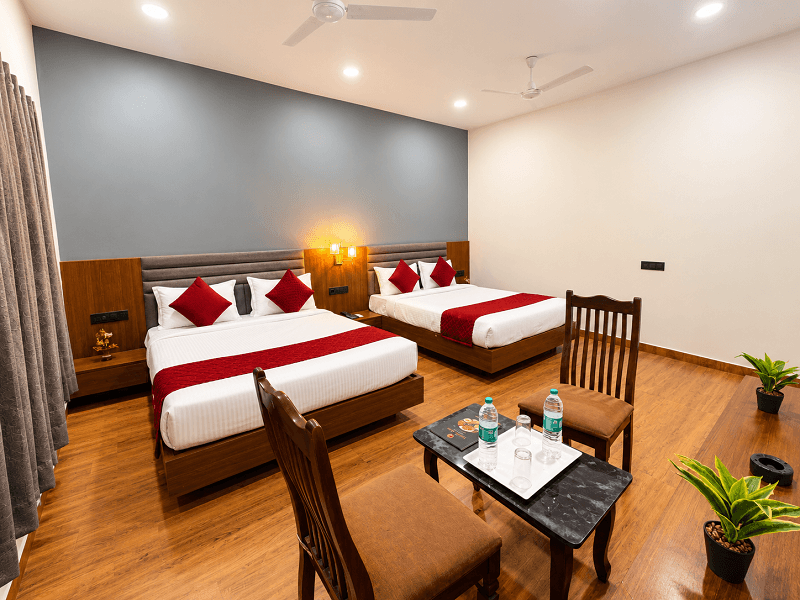 4 bed super deluxe room