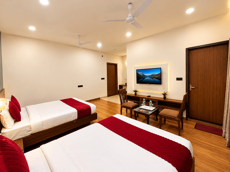 4 bed super deluxe room
